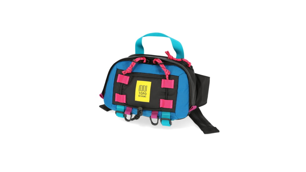 Topo Designs Mountain Hip Packs, Black/Blue, 7090315198517