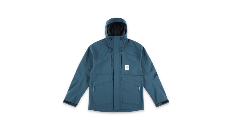 Topo Designs Mountain Parka - Mens, Pond Blue, 6680095195189