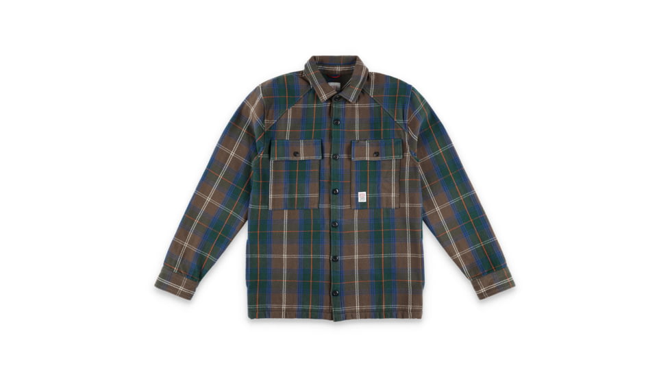 Topo Designs Mountain Shirt Jacket - Mens, Blue/Red Plaid, 6671326642229