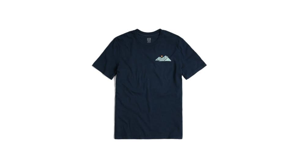 Topo Designs Rugged Peaks Tee - Men's - Final Sale 67D0D004, 411402410965