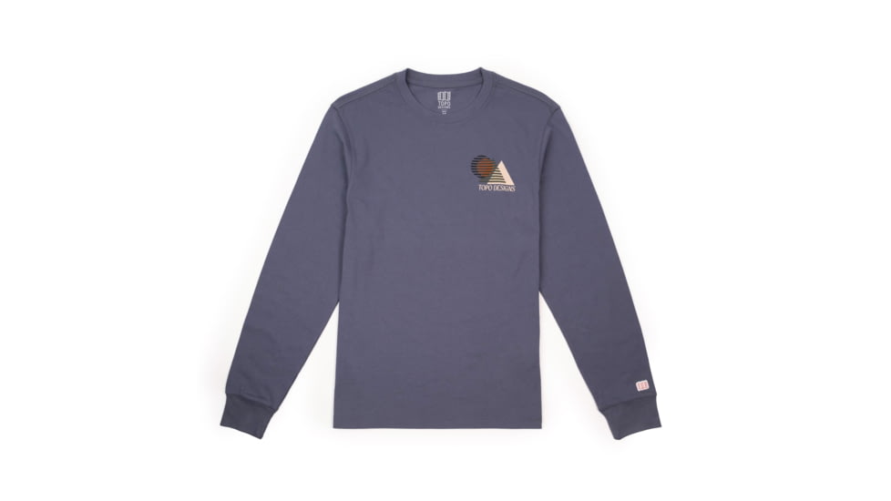 Topo Designs Shadow Tee Long Sleeve - Mens, 7939421339701