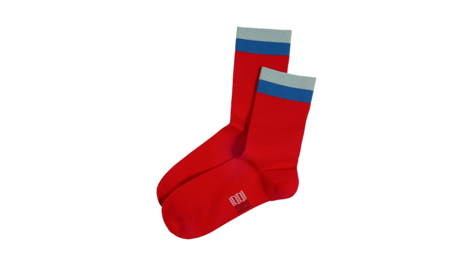 Topo Designs Sport Socks - Mens, Red, S/M, 7090424938549