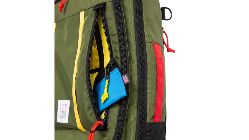 Topo Designs Travel Bag, Olive, 30L, TDTVB30F18OL/BL