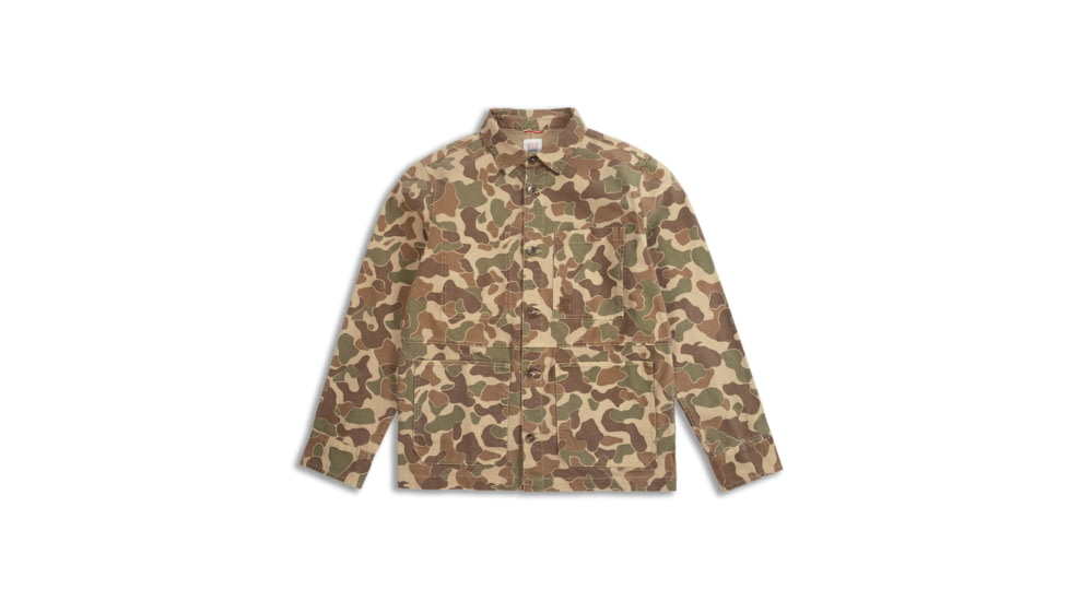 Topo Designs Utility Jacket Duck Camo - Mens, 7972307501109