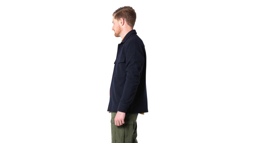 Topo Designs Wool Shirt - Mens, Navy, Large, TDMWSF18NVLG