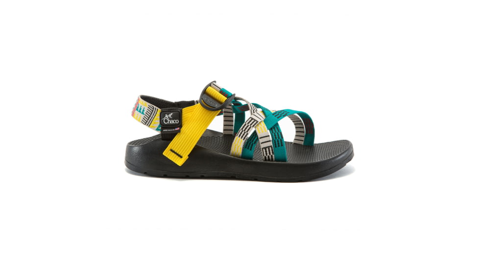 Topo Designs X Chaco Zx/1 Sandal - Mens, Turquoise/Yellow, 5662110343