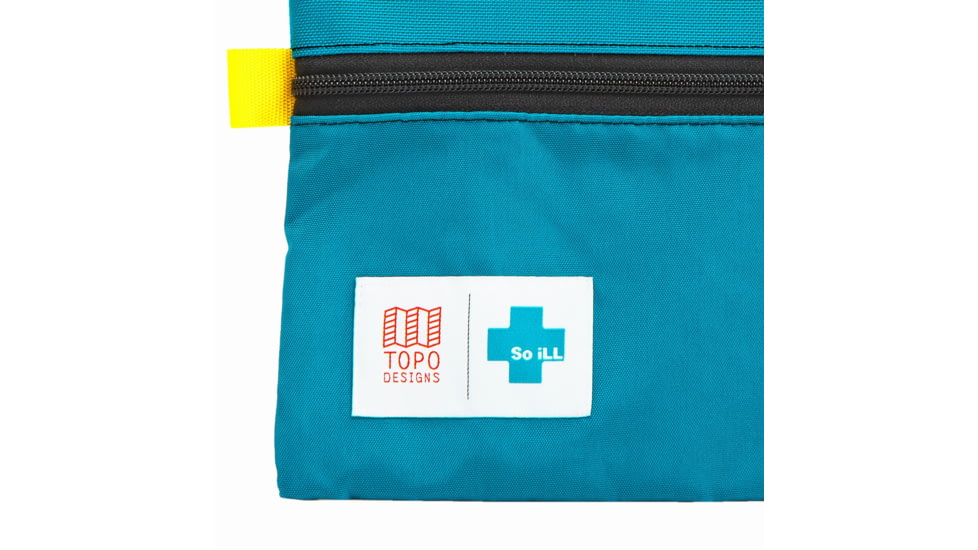 Topo Designs X So Ill Accessory Bag, Turquoise, 4440643207221