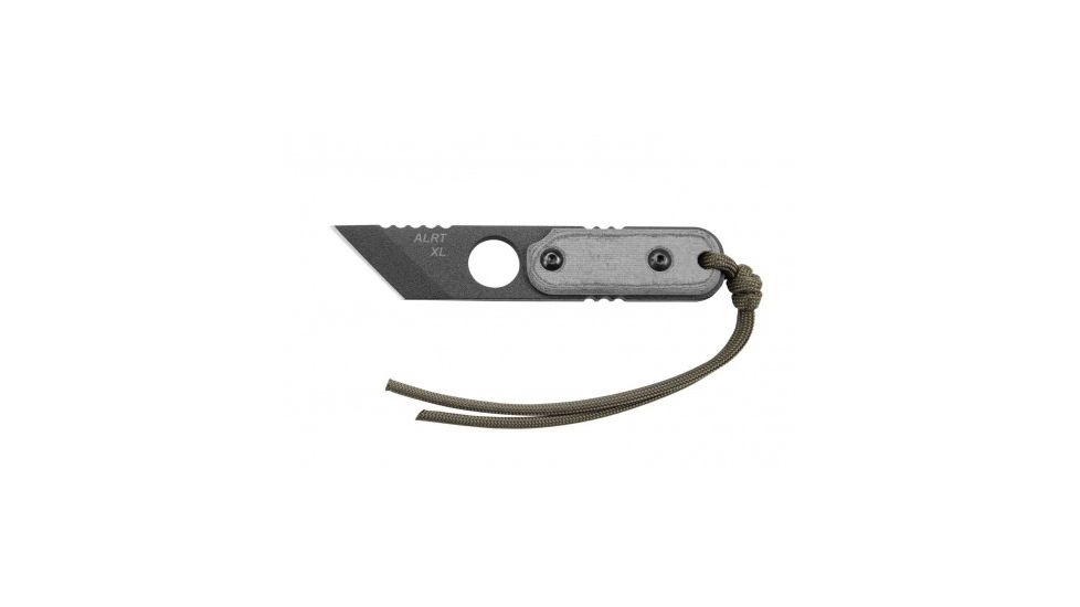 Tops Knives ALRTXL-03 Tanto Point Fixed Blade Knife, Gray, 2.75in, ALRTXL-03