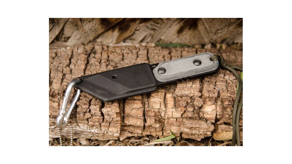 Tops Knives ALRTXL-05 Hunters Point Fixed Blade Knife, Gray, 2.75in, ALRTXL-05