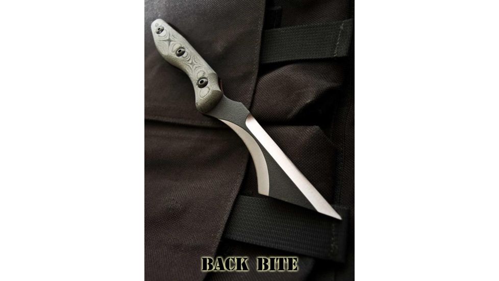 Tops Knives Back Bite Fixed Blade Knife TPBBITE01