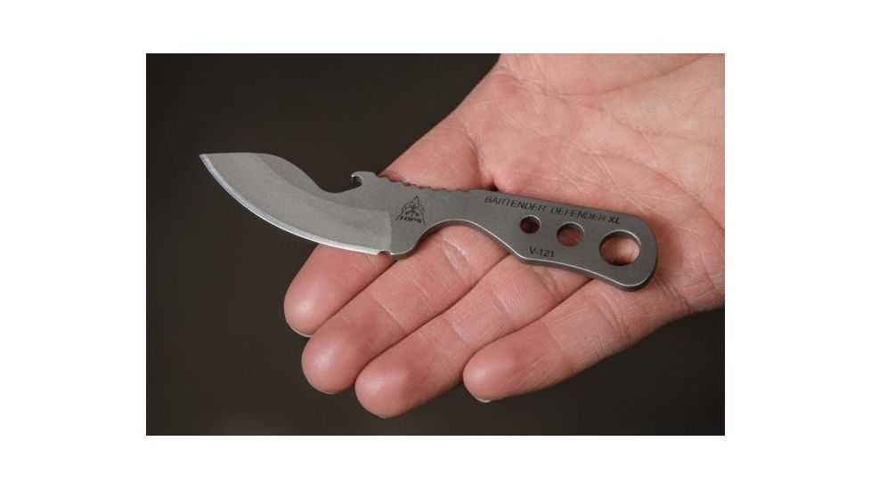 Tops Knives Bartender Defender XL Multi-Tool, Black, 2.13in, BAR-XL