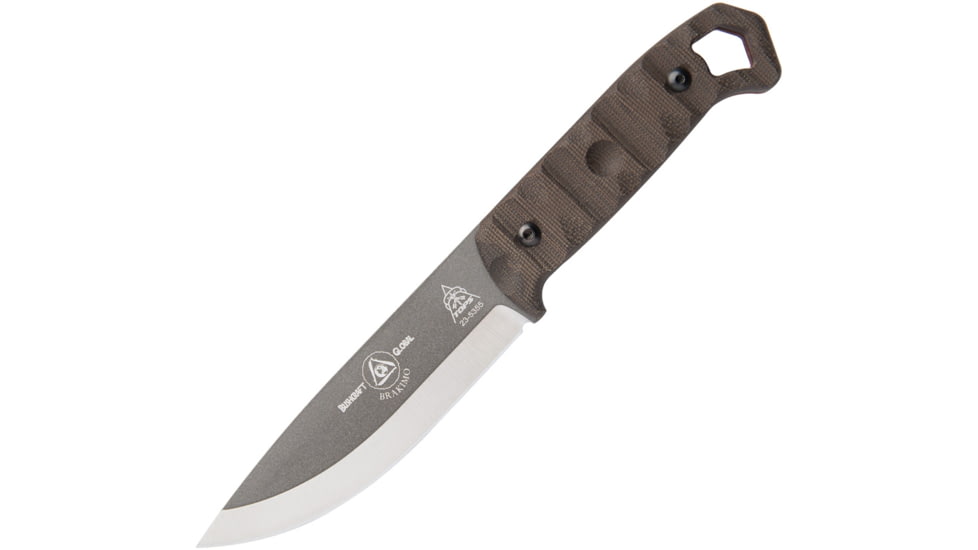 TOPS Knives Brakimo Fixed Blade Tungsten