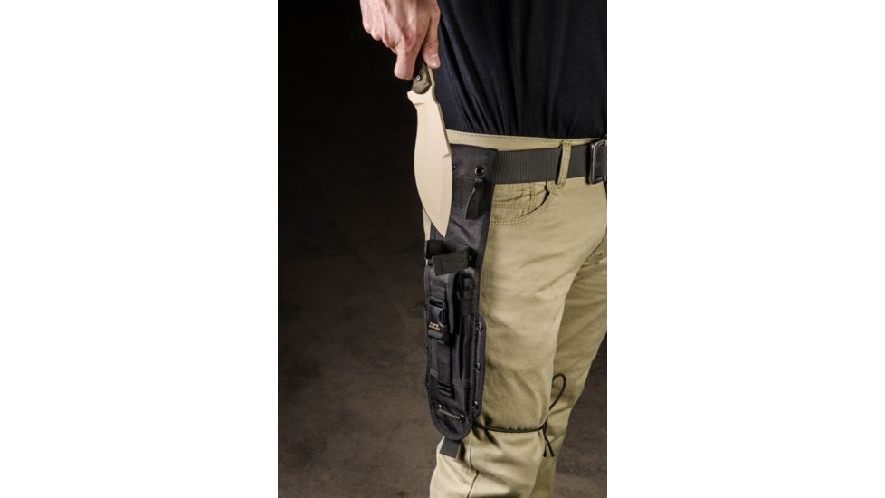 Tops Knives Cuma Tak-Ri 3.5 Fixed Blade Knife, Olive Drab, 7in, CUMATK-3.5