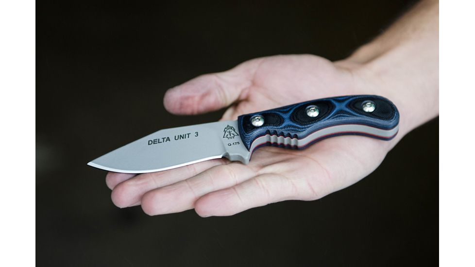 Tops Knives Delta Unit 3 Fixed Blade Knife TPDEUT03