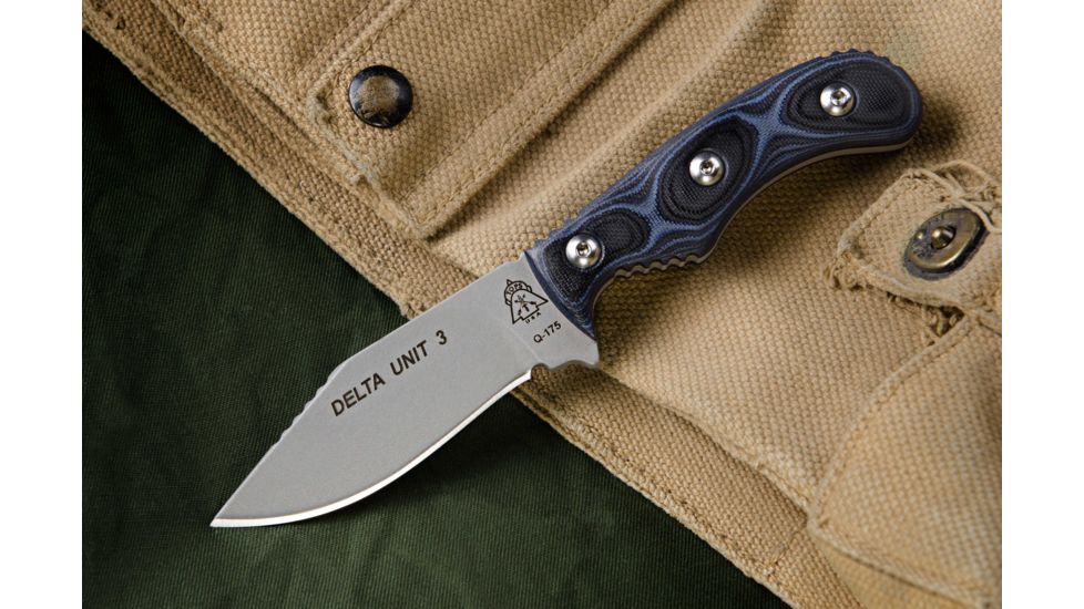 Tops Knives Delta Unit 3 Fixed Blade Knife TPDEUT03