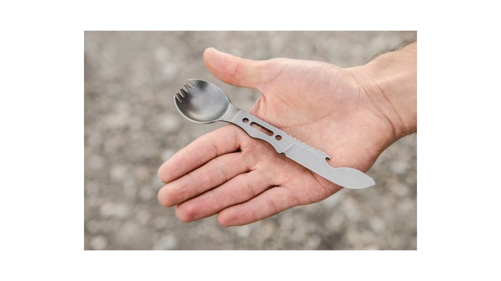 Tops Knives F.O.R.K. IT Multi Tool, Silver, 2.63in, FORK-01