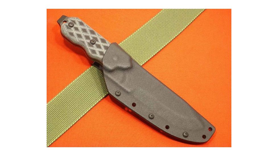 Tops Knives FDX-45 Fixed Blade Knife, Gray, 4.25in, FDX-45