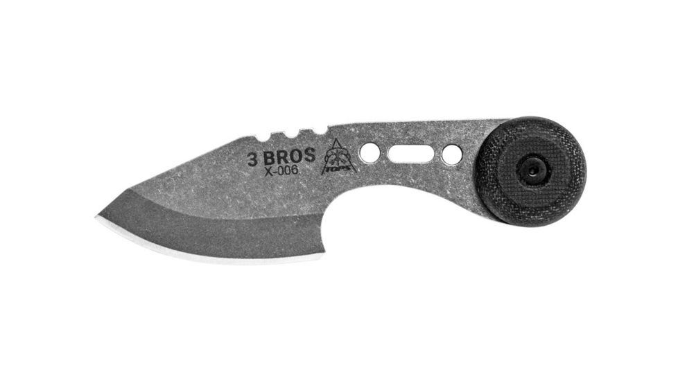 TOPS Knives Fixed Blade Knifes 3 Bros Hunter's Point 3BR-01