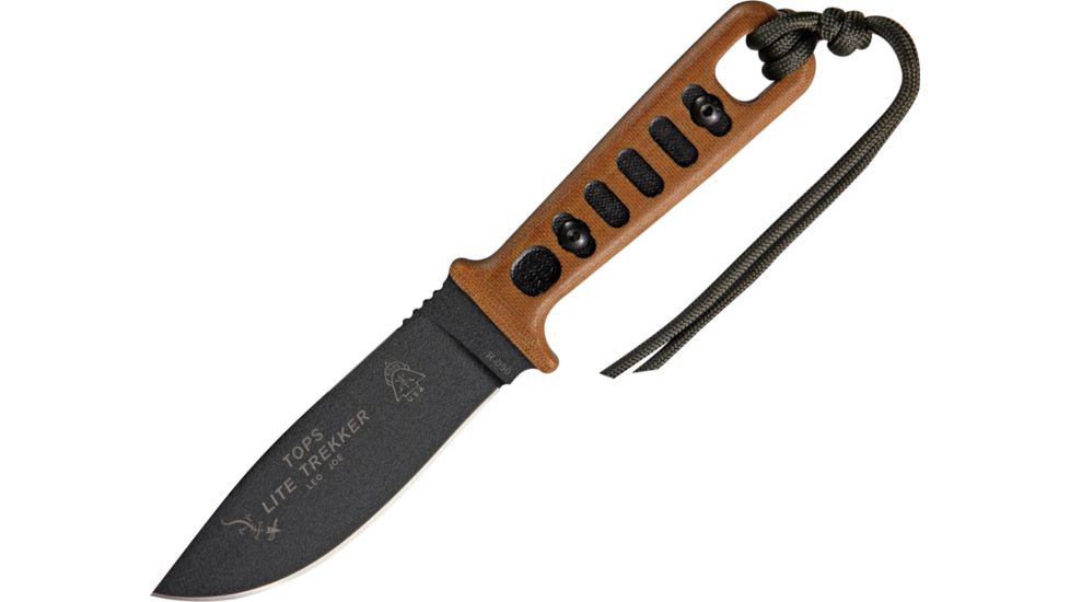 Tops Knives Lite Trekker Survival Operator TPTLT01OB