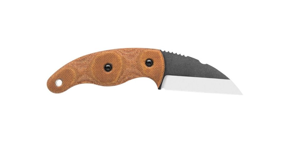 Tops Knives Little Bugger Fixed Blade Knife, Tan, 2.38 in LILB-01