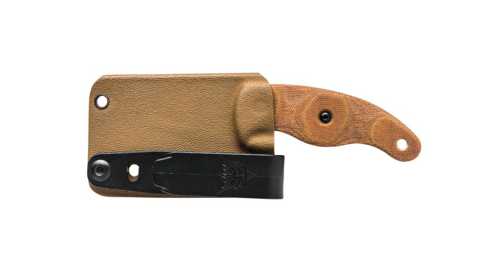 Tops Knives Little Bugger Fixed Blade Knife, Tan, 2.38 in, LILB-01