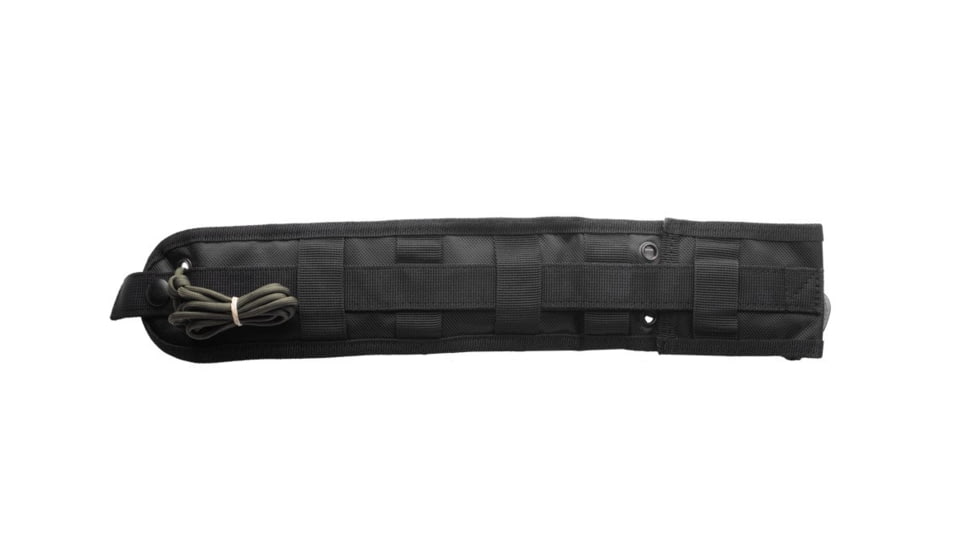 Tops Knives Longhorn Bowie Micarta Fixed Blade Knife, w/Black River Wash, Black, 6.75in, LONGB-05