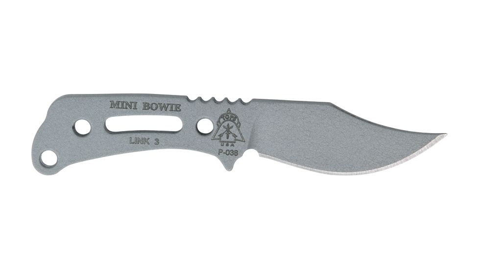 Tops Knives Mini Bowie Fixed Blade Knife TPMIBO01