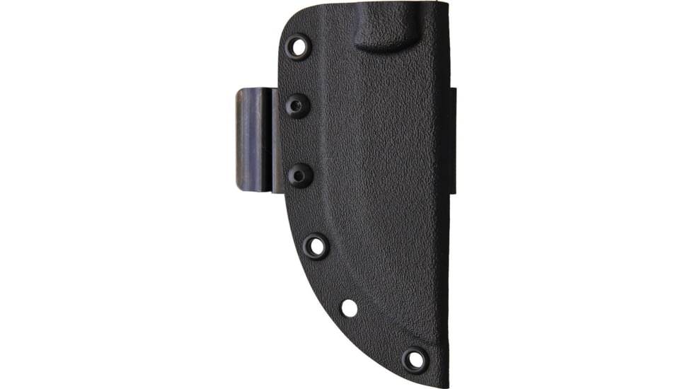 TOPS Knives Mini Tom Brown Tracker Knife, 6.5in Overall, 3.5in Camo Sawback 1095HC Blade, Black Canvas Micarta Handle, TBT-040-CAMO