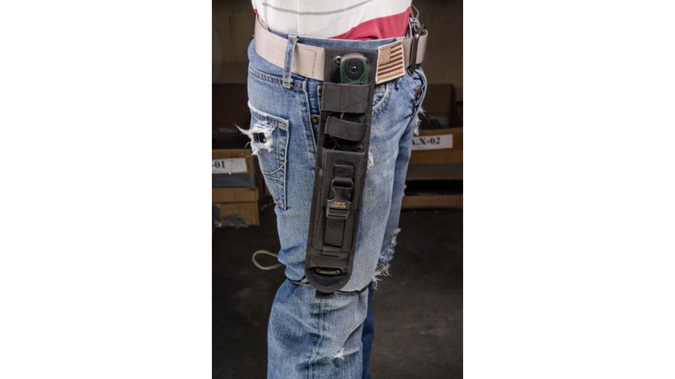 Tops Knives Mountain Lion Fixed Blade Knife, Green, 5.5in, MTLN-01