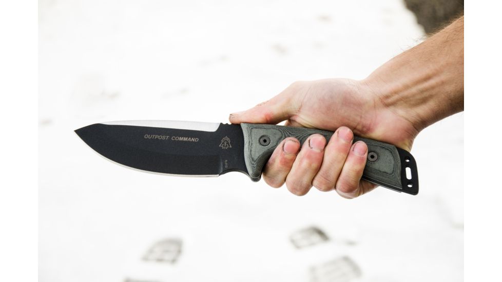 Tops Knives Outpost Command Fixed Blade Knife TPOC01