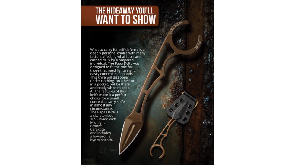 TOPS Knives Papa Delta Fixed Blade