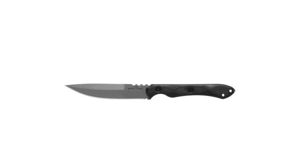 TOPS Knives Rapid Strike Fixed Blade Knife, Top Edge Non Sharp RDSK-01