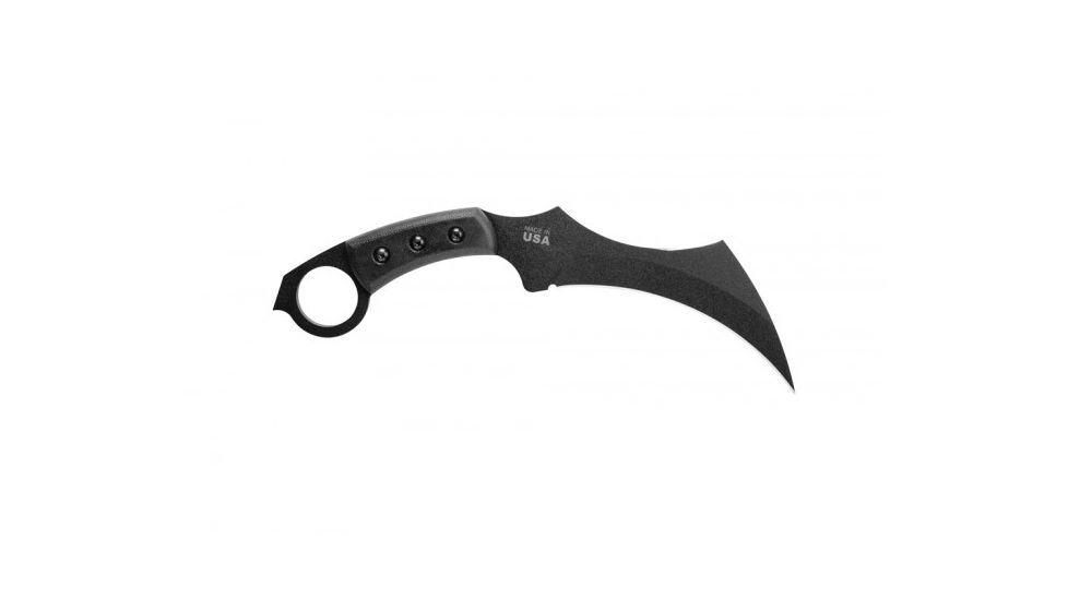 Tops Knives TAC Karambit, Black, 7.13in, TAC-01