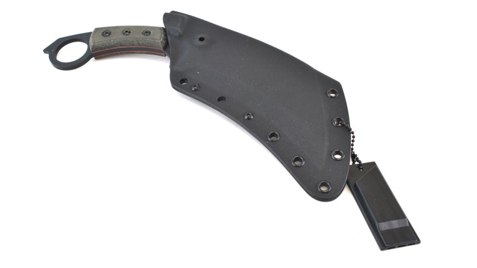 Tops Knives TAC Karambit, Black, 7.13in, TAC-01