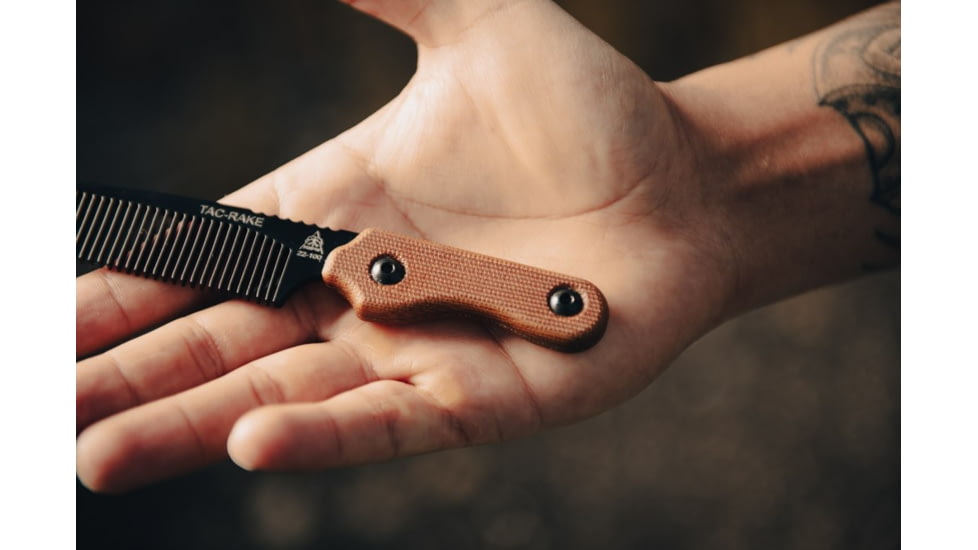 TOPS Knives Tac Rake Beard Comb