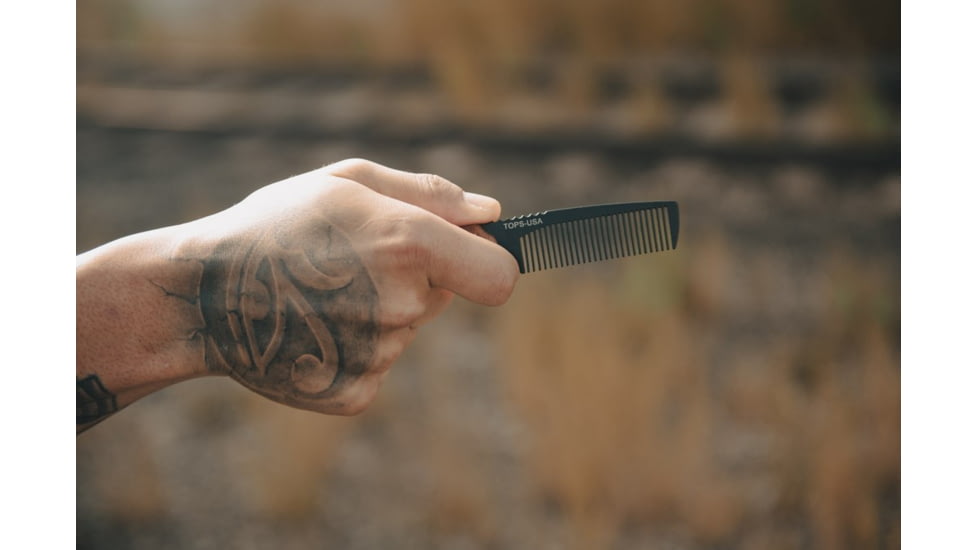 TOPS Knives Tac Rake Beard Comb
