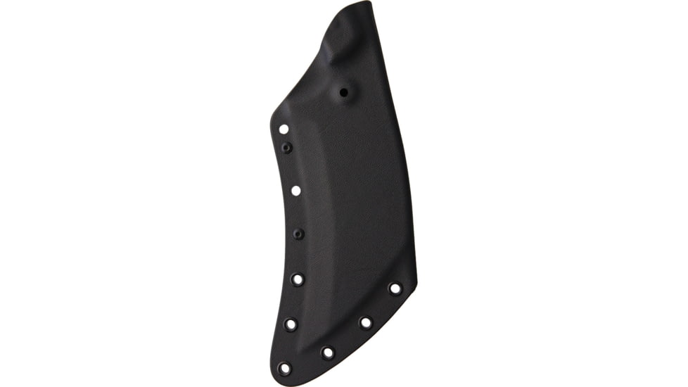 TOPS Knives Tac Tops Karambit Knife, 11.25in Overall, 7.13in Black Traction Coated 1095Hc Steel Blade, Black Canvas Micarta Handle w/ Rocky Mountain Tread, Black Kydex Sheath, TAC-01-RMT