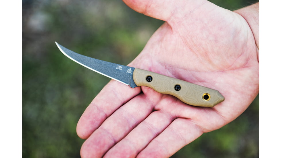 TOPS Knives Tick Fixed Blade, TPTCK01