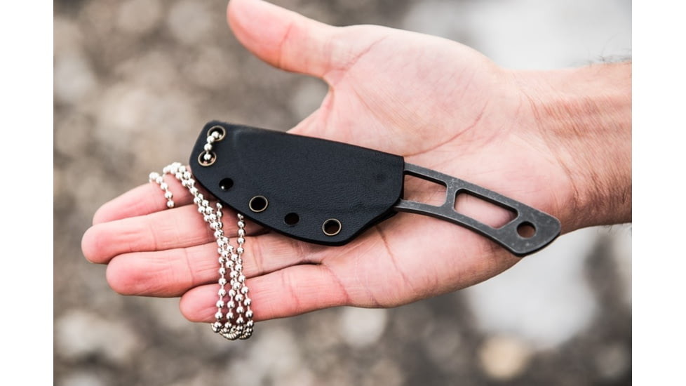 Tops Knives TOPS Backup Fixed Blade Knif, 2.38 in Acid Rain 1095 RC 56-58 Blade TBKP-02