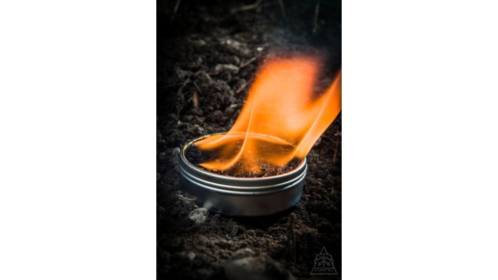 Tops Knives Uberfire Firestarter, Silver, 2 oz, UFIRE-02