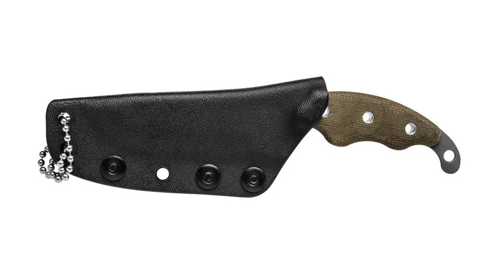 Tops Knives Wind Runner Snake River Edition Fixed Blade Knife / 6.25 in Recurved Blade, WDR-02