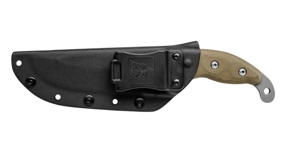 Tops Knives Wind Runner XL Snake River Edition Knife w/5.25 in Recurve Blade, WDRXL-02