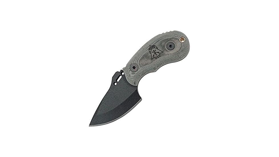 Tops Knives Wolf Pup Fixed Blade Knife, Tan, 2.5in, WP010-Tan