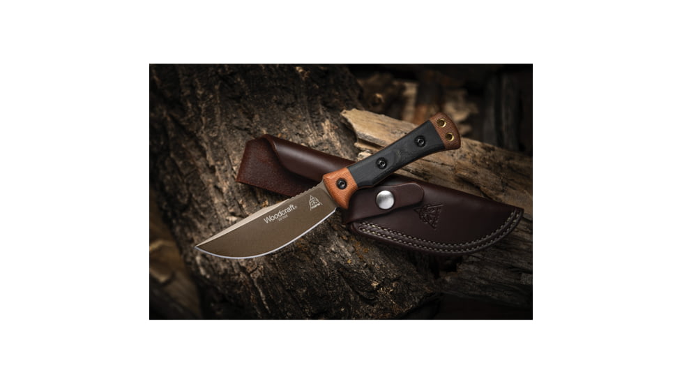 TOPS Knives Woodcraft Fixed Blade
