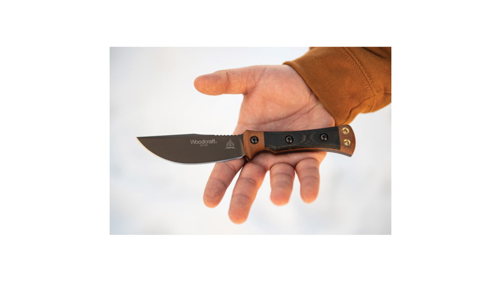 TOPS Knives Woodcraft Fixed Blade