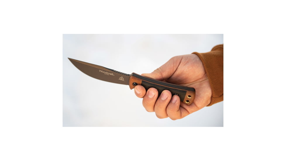 TOPS Knives Woodcraft Fixed Blade
