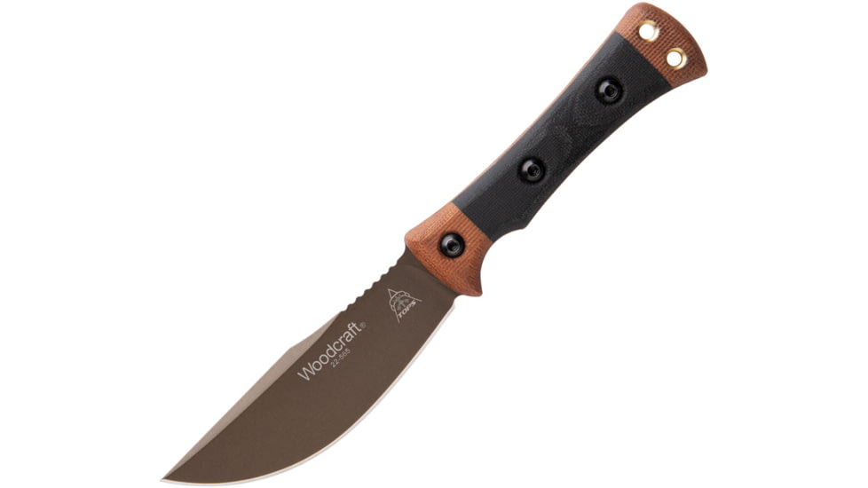 TOPS Knives Woodcraft Fixed Blade