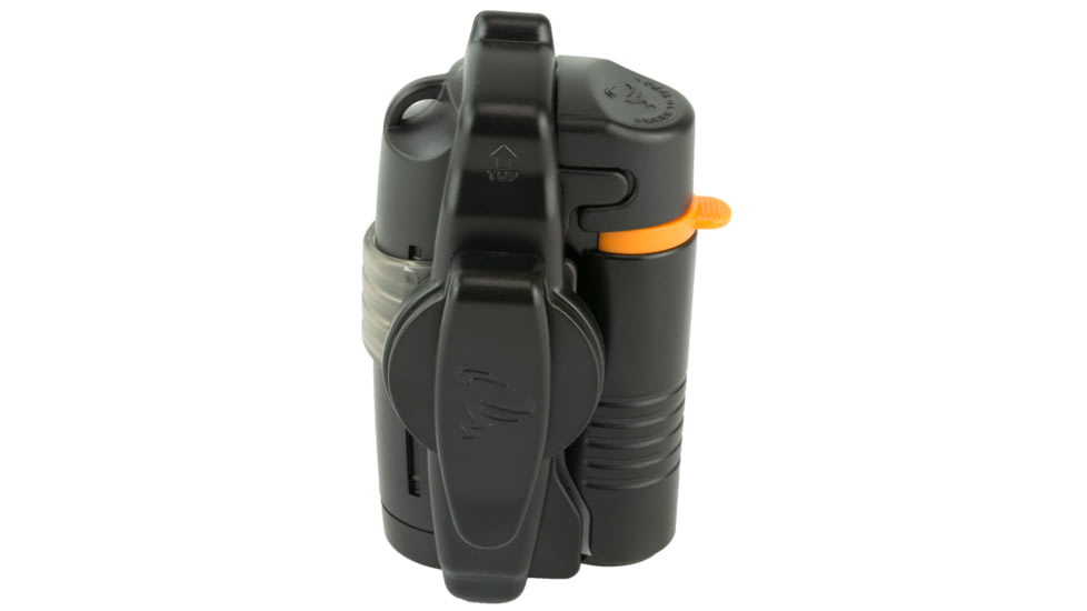Tornado Tornado Ultra 11g Pepper Spray w/ Alarm, Strobe Light, Belt Clip, Black, 11g, TPDRHB001