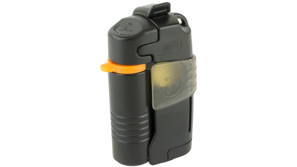 Tornado Tornado Ultra 11g Pepper Spray w/ Alarm, Strobe Light, Belt Clip, Black, 11g, TPDRHB001
