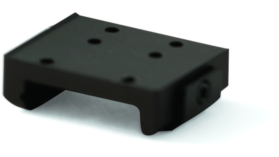 Torrey Pines Logic Small Fixed Picatinny Mount for T12 Devices, Black, 1.5 x 1.5 x 0.3 in, TP-TMNT-22, EDEMO1